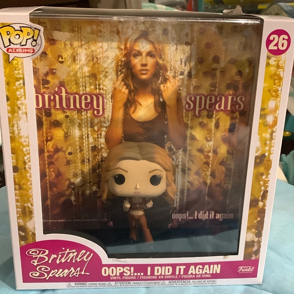 Britney Spears vinyl figure doll